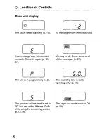 Предварительный просмотр 8 страницы Panasonic KXTCM415B - CORDLES/ANS MAC/HYBR User Manual