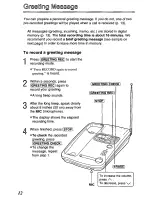 Preview for 12 page of Panasonic KXTCM418B - CORDLES/ANS MAC/HYBR User Manual