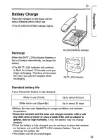 Preview for 11 page of Panasonic KXTCM422B - CORDLES/ANS MAC/HYBR User Manual