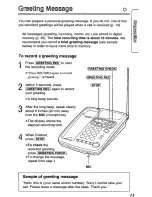 Preview for 13 page of Panasonic KXTCM422B - CORDLES/ANS MAC/HYBR User Manual