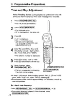 Preview for 16 page of Panasonic KXTCM422B - CORDLES/ANS MAC/HYBR User Manual