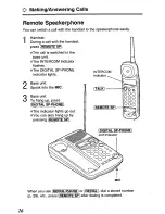 Preview for 26 page of Panasonic KXTCM422B - CORDLES/ANS MAC/HYBR User Manual