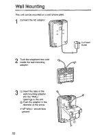 Preview for 52 page of Panasonic KXTCM422B - CORDLES/ANS MAC/HYBR User Manual