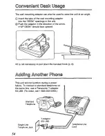 Preview for 54 page of Panasonic KXTCM422B - CORDLES/ANS MAC/HYBR User Manual