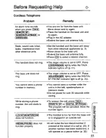 Preview for 55 page of Panasonic KXTCM422B - CORDLES/ANS MAC/HYBR User Manual