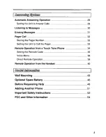 Предварительный просмотр 5 страницы Panasonic KXTCM940DB - CORDLESS 900 ANALOG User Manual