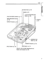 Предварительный просмотр 7 страницы Panasonic KXTCM940DB - CORDLESS 900 ANALOG User Manual