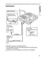 Предварительный просмотр 11 страницы Panasonic KXTCM940DB - CORDLESS 900 ANALOG User Manual