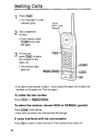 Предварительный просмотр 20 страницы Panasonic KXTCM940DB - CORDLESS 900 ANALOG User Manual