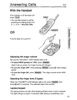 Предварительный просмотр 21 страницы Panasonic KXTCM940DB - CORDLESS 900 ANALOG User Manual