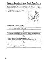 Предварительный просмотр 34 страницы Panasonic KXTCM940DB - CORDLESS 900 ANALOG User Manual