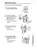 Предварительный просмотр 45 страницы Panasonic KXTCM940DB - CORDLESS 900 ANALOG User Manual