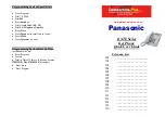 Preview for 2 page of Panasonic KXTE Series Quick User Manual