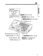 Preview for 7 page of Panasonic KXTG1050N - CORDLESS TELEPHONE S User Manual