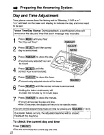 Preview for 22 page of Panasonic KXTG1050N - CORDLESS TELEPHONE S User Manual