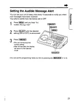 Preview for 23 page of Panasonic KXTG1050N - CORDLESS TELEPHONE S User Manual