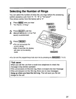 Preview for 25 page of Panasonic KXTG1050N - CORDLESS TELEPHONE S User Manual