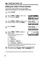 Preview for 36 page of Panasonic KXTG1050N - CORDLESS TELEPHONE S User Manual