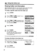 Preview for 38 page of Panasonic KXTG1050N - CORDLESS TELEPHONE S User Manual