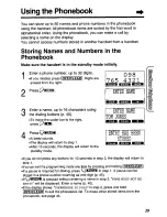 Preview for 39 page of Panasonic KXTG1050N - CORDLESS TELEPHONE S User Manual