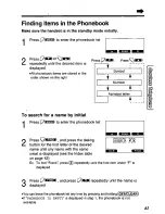 Preview for 41 page of Panasonic KXTG1050N - CORDLESS TELEPHONE S User Manual