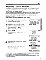 Preview for 53 page of Panasonic KXTG1050N - CORDLESS TELEPHONE S User Manual