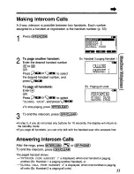 Preview for 55 page of Panasonic KXTG1050N - CORDLESS TELEPHONE S User Manual