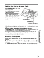 Preview for 61 page of Panasonic KXTG1050N - CORDLESS TELEPHONE S User Manual