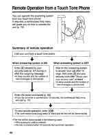 Preview for 66 page of Panasonic KXTG1050N - CORDLESS TELEPHONE S User Manual