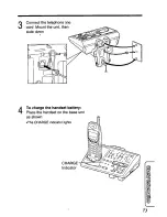 Preview for 73 page of Panasonic KXTG1050N - CORDLESS TELEPHONE S User Manual