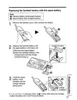 Preview for 75 page of Panasonic KXTG1050N - CORDLESS TELEPHONE S User Manual