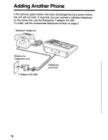 Preview for 76 page of Panasonic KXTG1050N - CORDLESS TELEPHONE S User Manual