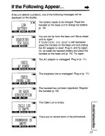 Preview for 77 page of Panasonic KXTG1050N - CORDLESS TELEPHONE S User Manual