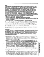 Preview for 87 page of Panasonic KXTG1050N - CORDLESS TELEPHONE S User Manual