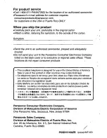 Preview for 88 page of Panasonic KXTG1050N - CORDLESS TELEPHONE S User Manual