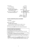 Предварительный просмотр 20 страницы Panasonic KXTG2226W - 2.4GHZ DIGITAL PHONE Service Manual