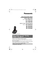 Preview for 1 page of Panasonic KXTG2511E Operating Instructions Manual