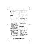 Preview for 7 page of Panasonic KXTG2511E Operating Instructions Manual