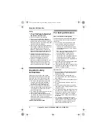 Preview for 8 page of Panasonic KXTG2511E Operating Instructions Manual