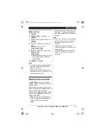 Preview for 15 page of Panasonic KXTG2511E Operating Instructions Manual