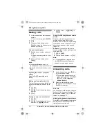 Preview for 16 page of Panasonic KXTG2511E Operating Instructions Manual