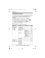 Preview for 20 page of Panasonic KXTG2511E Operating Instructions Manual