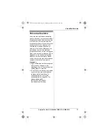 Preview for 31 page of Panasonic KXTG2511E Operating Instructions Manual