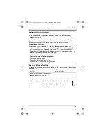 Preview for 5 page of Panasonic KXTG2511FX Operating Instructions Manual