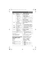 Preview for 13 page of Panasonic KXTG2511FX Operating Instructions Manual