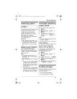 Preview for 25 page of Panasonic KXTG2511FX Operating Instructions Manual