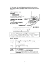 Предварительный просмотр 19 страницы Panasonic KXTG2583B - 2.4 GHZ CORDLESS PHO Service Manual