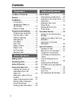 Preview for 4 page of Panasonic KXTG5055W - 5.8GHZ FHSS CDL Operating Instructions Manual