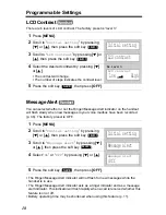 Preview for 18 page of Panasonic KXTG5055W - 5.8GHZ FHSS CDL Operating Instructions Manual