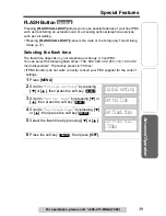 Preview for 39 page of Panasonic KXTG5055W - 5.8GHZ FHSS CDL Operating Instructions Manual